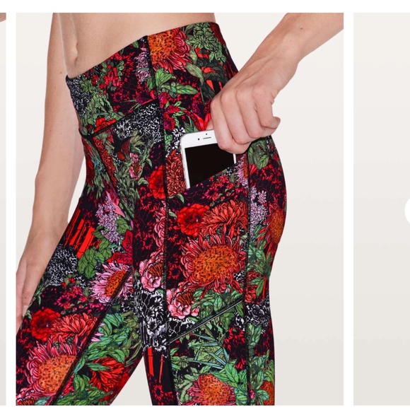 Lululemon Speed Up Tight *Full-On Luxtreme 28" Zen Garden Multi - Picture 2 of 8